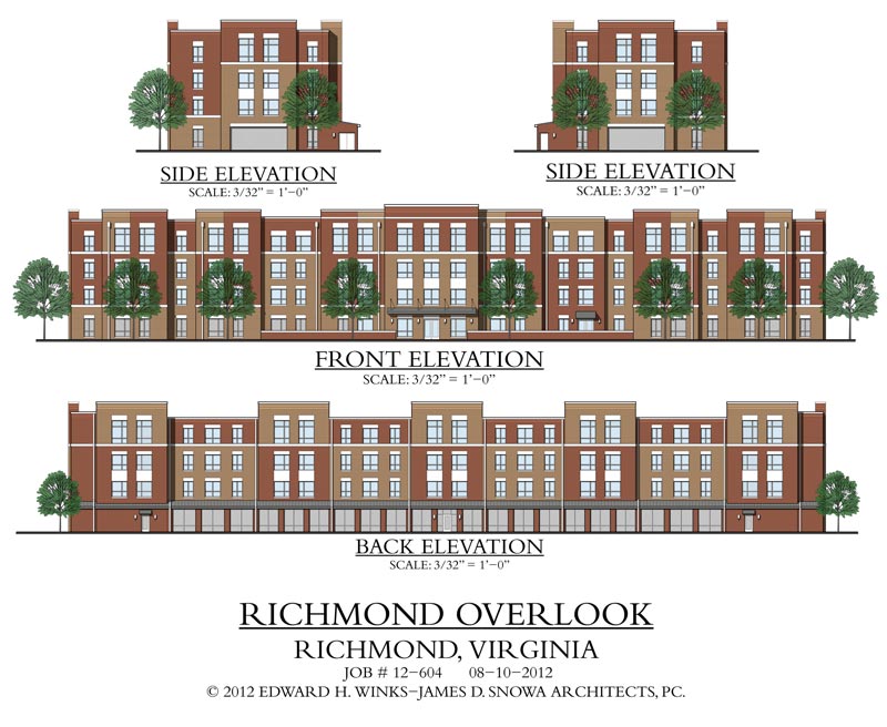 Richmond Overlook elevations